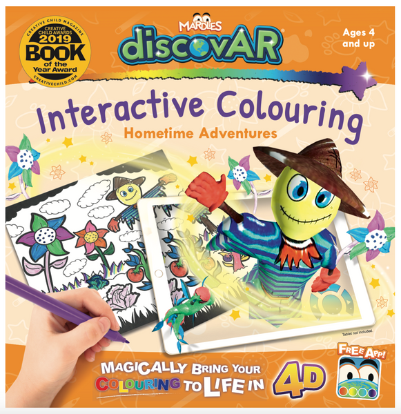 Hometime Adventures 4D Interactive Colouring Book