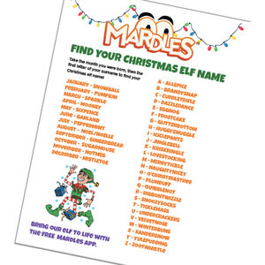 Find your Christmas Elf Name