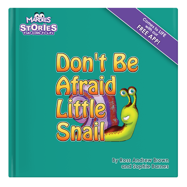 Don't be afraid little snail augmented reality story book