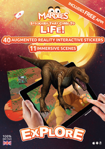 Explore 4D Interactive Sticker Book