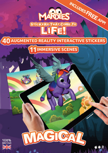 Magical 4D Interactive Sticker Book