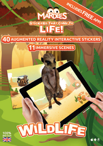 Wildlife 4D Interactive Sticker Book